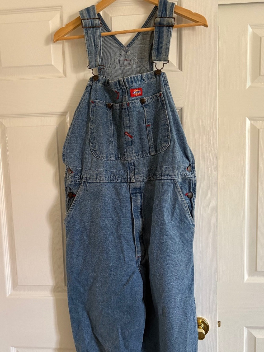 Dickies Stonewashed Bib Overalls
